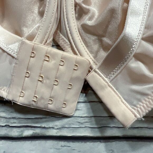 Chantelle Womens Bra sz 40F / 40DDD Pink Pearl Chic Essential Underwire Soft Cup - Picture 9 of 11